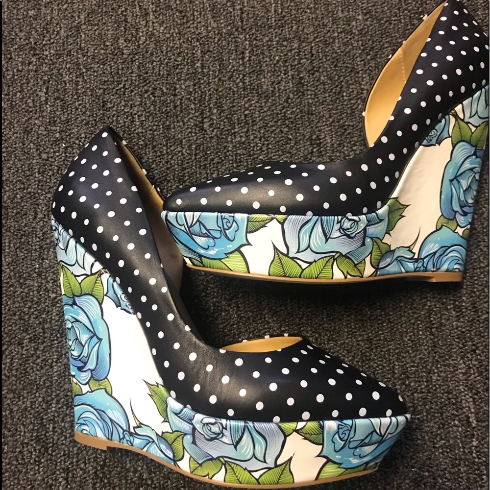 Polka Dots and Flowers